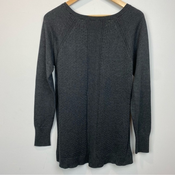 Caslon • open knit crew neck sweater - Picture 3 of 12